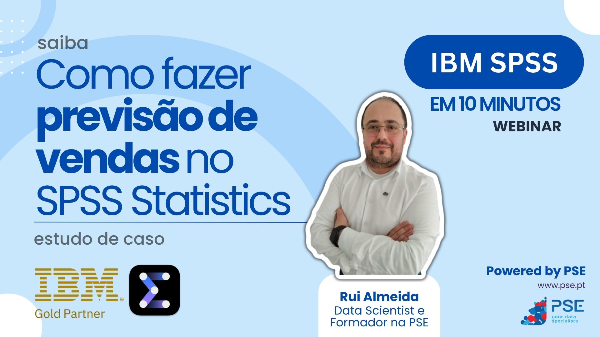 tutorial Previsoes de vendas com o IBM SPSS